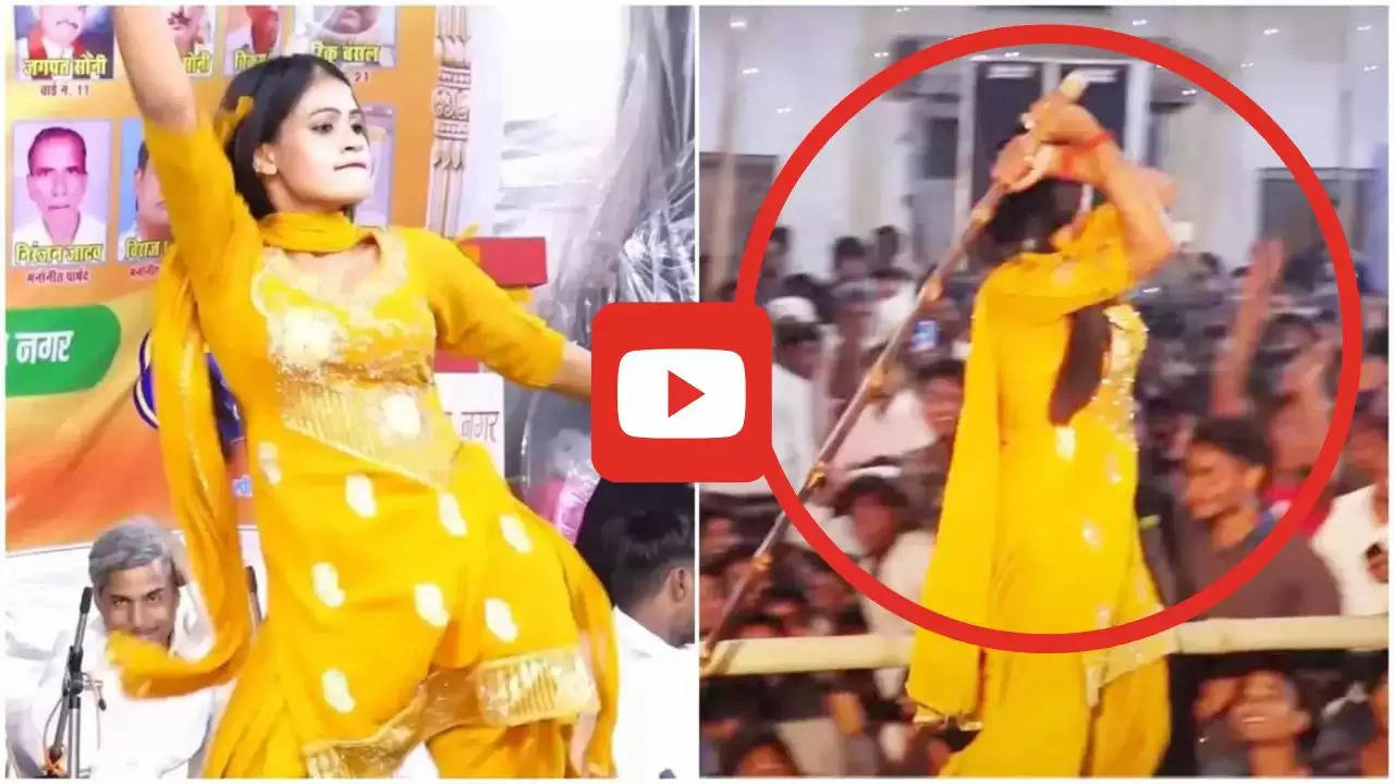 Haryanvi Dance: स्टेज पर लठ लेकर दौड़ पड़ी ये डांसर, बेकाबू भीड़ ने कर दिया ऐसा काम, देखें वीडियो