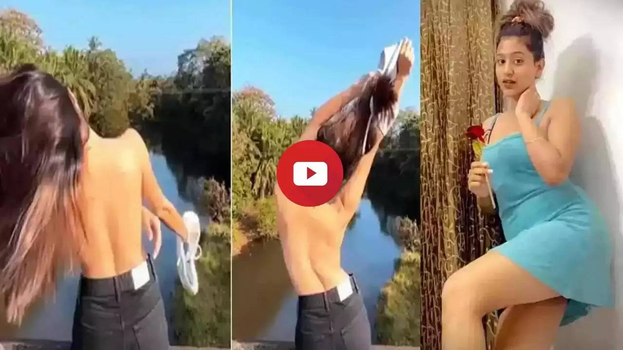 Anjali Arora Video: पुल पर खड़े-खड़े अंजलि अरोड़ा ने उतार दी टी-शर्ट, पूरी तरह हो गईं टॉपलेस, देखिए VIDEO
