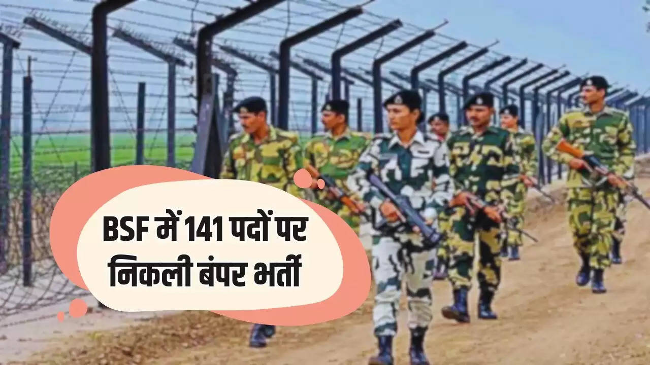 Sarkari Naukri: BSF में 141 पदों पर निकली बंपर भर्ती, 10वीं-12वीं पास करें आवेदन