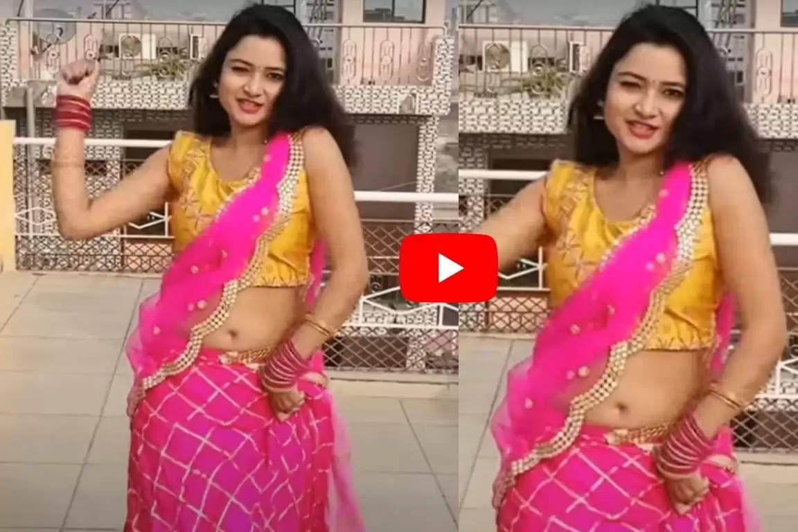 Bhabhi Dance Viral Video : भाभी का धांसू डांस देख मदहोश हुए लोग, कमर की लचक से नहीं हटा पाए नज़र, देखें वीडियो 