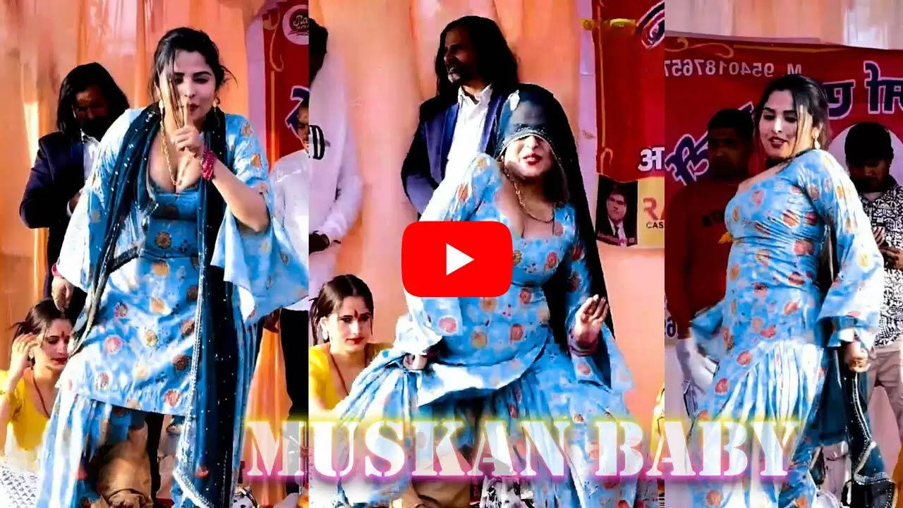  Haryanvi Dance: 'ओवरलोड जवानी का' गाने पर Muskan Baby ने किया कमरतोड़ डांस, ठुमके देख दर्शक हुए बेकाबू
