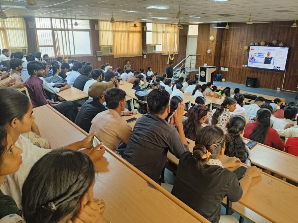 ‘Khelo India Dialogue — Conversations on Sports with Prime Minister Modi’ event organized.
