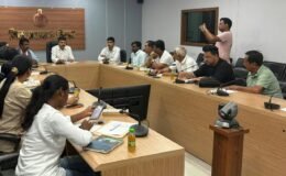 DMC Surendra Beniwal held a meeting with councilors regarding the sanitation system; the councilors assured him of all possible cooperation.