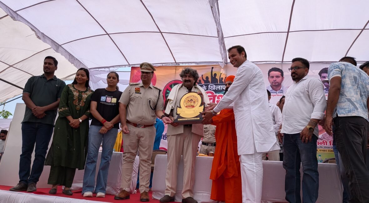 शहीद भगत सिंह स्टेडियम में नशे के खिलाफ भरी हुंकार, शहर में नशे के विरोध में निकाली पद यात्रा
