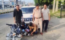 7 ग्राम 910 मिलीग्राम हेरोइन सहित बाइक सवार दो युवक गिरफ्तार