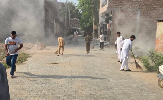 An example set amidst the strike: When sanitation services stalled in Sirsa, a cleanliness drive was launched in Ward 11.