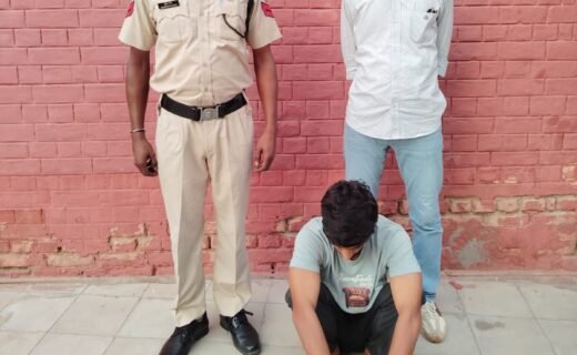 Bike theft case solved within just 24 hours; accused apprehended along with the stolen bike.