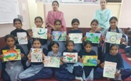 'Seva Sankalp Abhiyan' in Sirsa: Students pledge to maintain cleanliness.