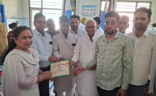 Mega health check-up camp organized at Community Health Centre, Odha, under the 'Seva Sankalp Abhiyan'