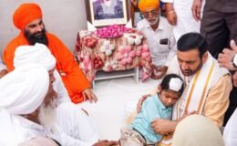 Chief Minister Nayab Singh Saini visited the village of Kuttabadh and paid tribute to soldier Sukhchain Singh.