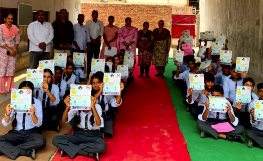 Students in Sirsa's Khairpur were made aware of the adverse effects of drug abuse.