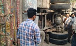 Collision involving a truck, tractor-trolley, and motorcycle near Mallekan in Sirsa; 3 dead, 5 in critical condition.